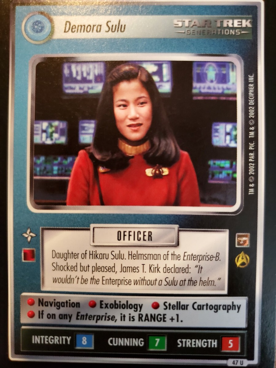 Star Trek CCG The Motion Pictures TOP TIER SINGLES Select