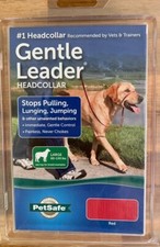 PetSafe Gentle Leader No-Pull Dog Headcollar - Large 60 - 130 lbs Red