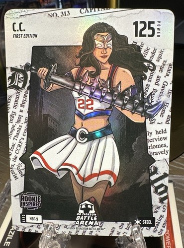 Bo Jackson Battle Arena Headliner Battlefoil C.C. HBF-9 Caitlin Clark 1st Ed