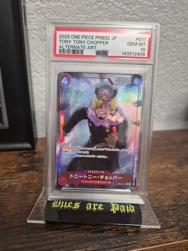 2025 One Piece The Best Vol. 2 Tony Chopper Promo #OP10-011 PSA 10 GEM MINT