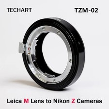 Techart Tzm-02 Lens Adapter Auto Focus Adapter Ring For Leica M Lens To Nikon Z