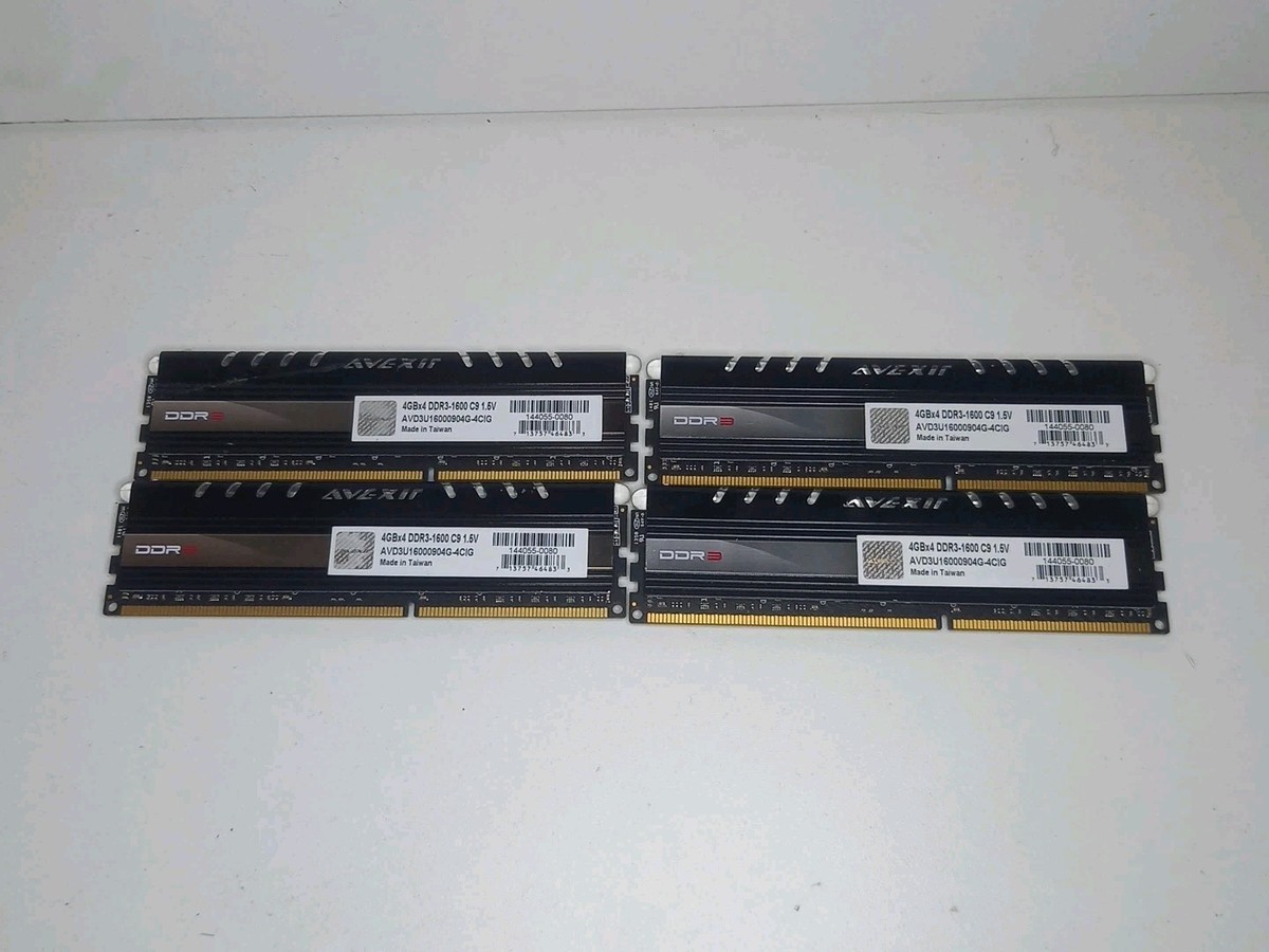 Avexir 4gb Ram 3000mhz Ddr4 X Avexir 4GB (16gb) DDR3-1600