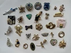 Vintage Costume Jewelry Brooch Lot Trifari, Swarovski , Kirk’s Folly, Lucinda