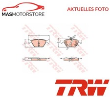 SATZ BREMSBELÄGE BREMSKLÖTZE HINTEN TRW GDB3639 P FÜR SUBARU OUTBACK,LEVORG