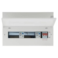 Hager Consumer Unit 10 Way 5+5 VML955RK 100A