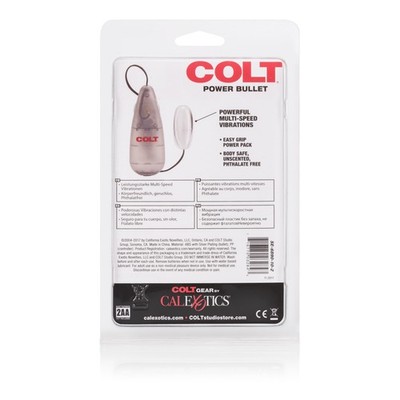 Colt Power Bullet Vibrator Multi-Speed Massager Hp-Se6890102