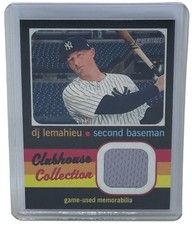 DJ LeMahieu 2020 Topps Heritage High Number Clubhouse Collection Relics #CCR-DL