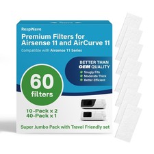 60-Pack Premium CPAP Filters Compatible with Airsense 11  Aircurve 11 Machines,