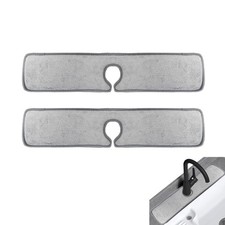 2PCS Faucet Absorbent Mat Sinkmat for Kitchen Splash Guard Microfiber Catcher