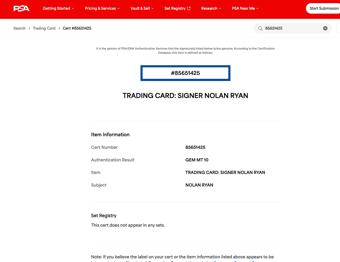 SHOHEI OHTANI-NOLAN RYAN SIGNED 2019 TOPPS CHROME GREATNESS RETURNS (Auto PSA 10 view 3