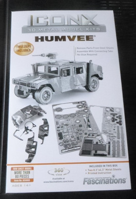METAL EARTH - ICONX - Humvee  ungeöffnet