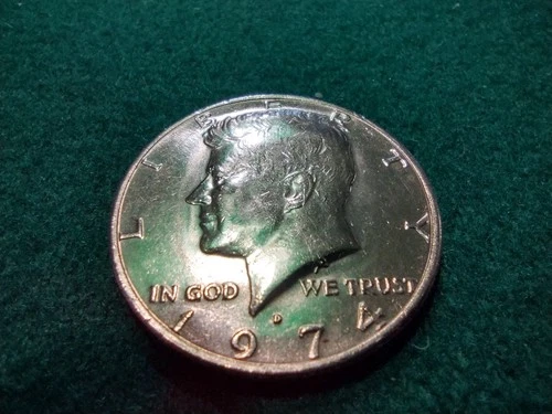 1974-D Kennedy Half Dollar DDO In Unc Condition Nice Coin  See Pics