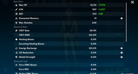 Genshin Impact AR 59 America Server - Furina - Kinich - Raiden - Escoffier