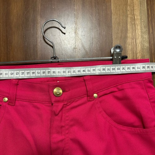 Escada Sport Women’s Pants Pink Mom Jeans High Waist Y2K bright Designer Size 40 - Picture 13 of 18