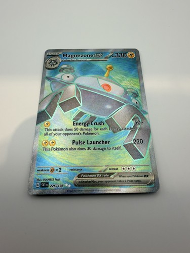 Pokémon TCG Magnezone EX Scarlet & Violet Base Set Holo Ultra Rare Card 226/198
