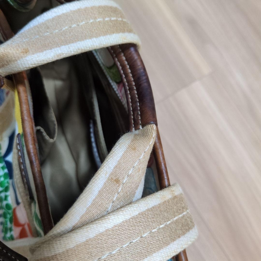 Patchwork design handbag tote bag medium size - image 19