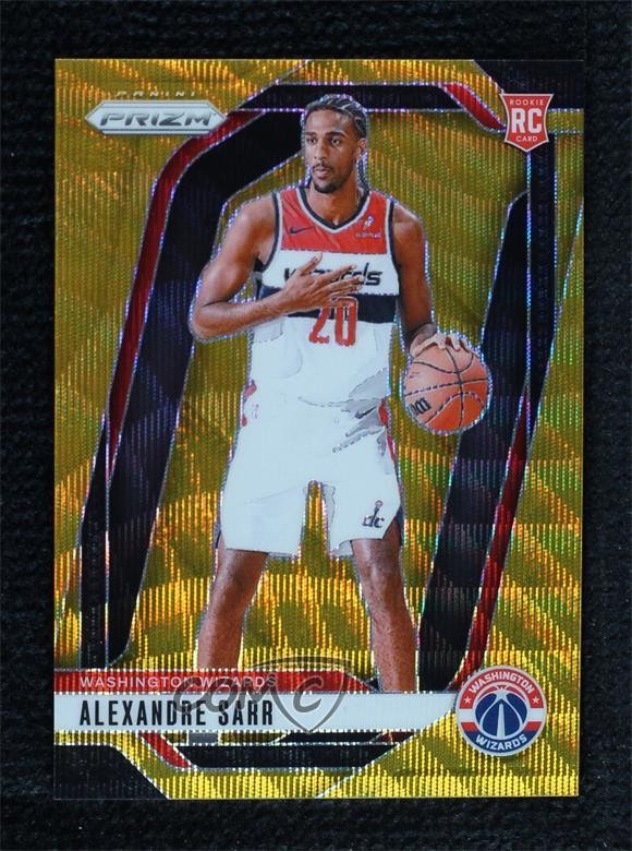 2024-25 Panini Prizm Gold Wave Prizm 2/10 Alexandre Sarr #264 1co7