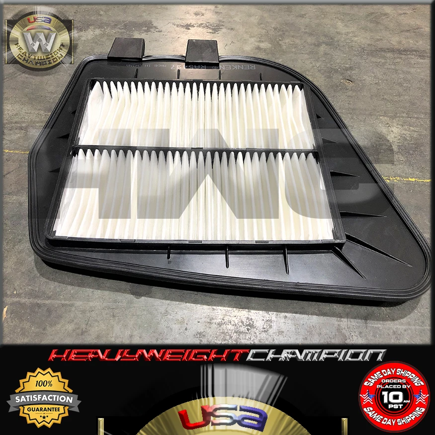 Filtro de rendimiento de admisión de aire para Cadillac CTS V6 2003-2007 2,8 L 3,2 L 3,6 L Foto 3 de 3