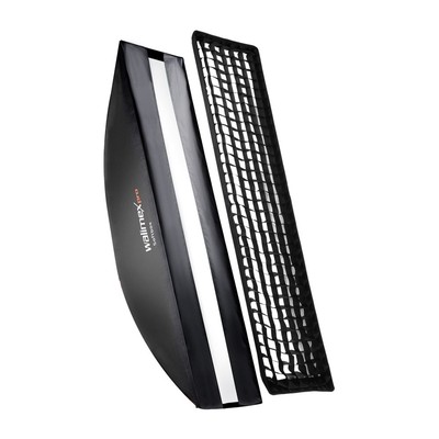 Walimex pro Softbox PLUS OL 30x120cm Aurora/Bowens by studio-ausruestung.de