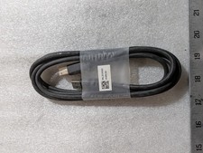 GENUINE DELL 6FT USB SUPER SPEED A TO B BLACK CABLE
