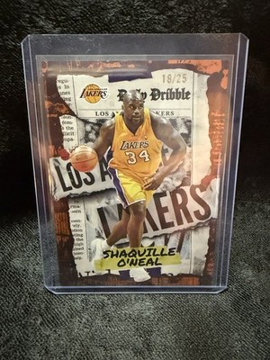 2025-2026 Topps Daily Dribble Orange Rainbow Shaquille O Neal #DD-26, 18/25.