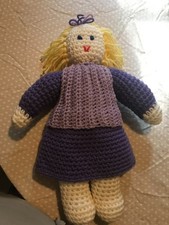 Hand made crochet doll