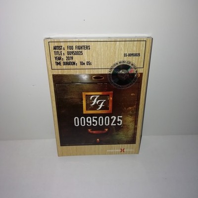 Foo Fighters - 00950025 (Single) (Wood Box, Mini-CD) SEALED!