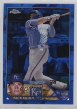 2023 Topps Chrome Sapphire Edition Nate Eaton #557 4l3
