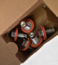 Lot of 5 Napa Solutions Oil Drain Plugs PP w Gasket 1/2"-20 head Size x 5/8"