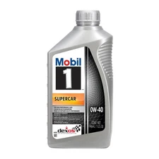 Mobil 1 Supercar Advanced Full Synthetic Motor Oil 0W-40 6-pack of 1 quarts