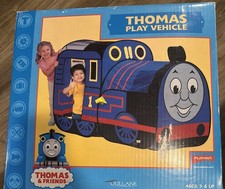 Vintage Thomas The Train Pop Up Tent Indoor Playhouse-Folds for Easy Storage