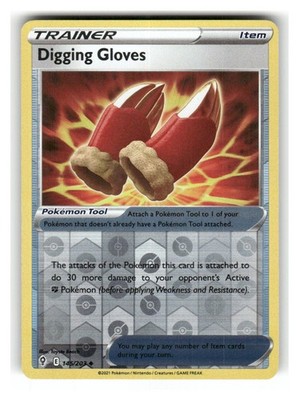 Digging Gloves 145/203 Uncommon Evolving Skies Pokemon Reverse Holo Near Mint