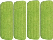 4 Pack Microfiber Mop Pads Cleaning Refill for Turbo