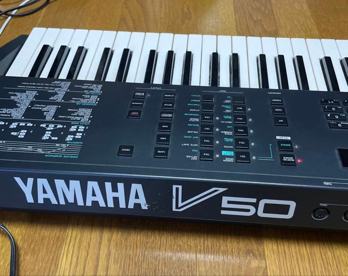 YAMAHA V50 シンセサイザー キーボード 0805 Yamaha V50 Synthesizer 61-Key Keyboard | eBay