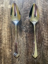 2 Stainless Steel Dubarry Fruit Scraping Spoon  Grapefruit Spoons NEW UNUSED 