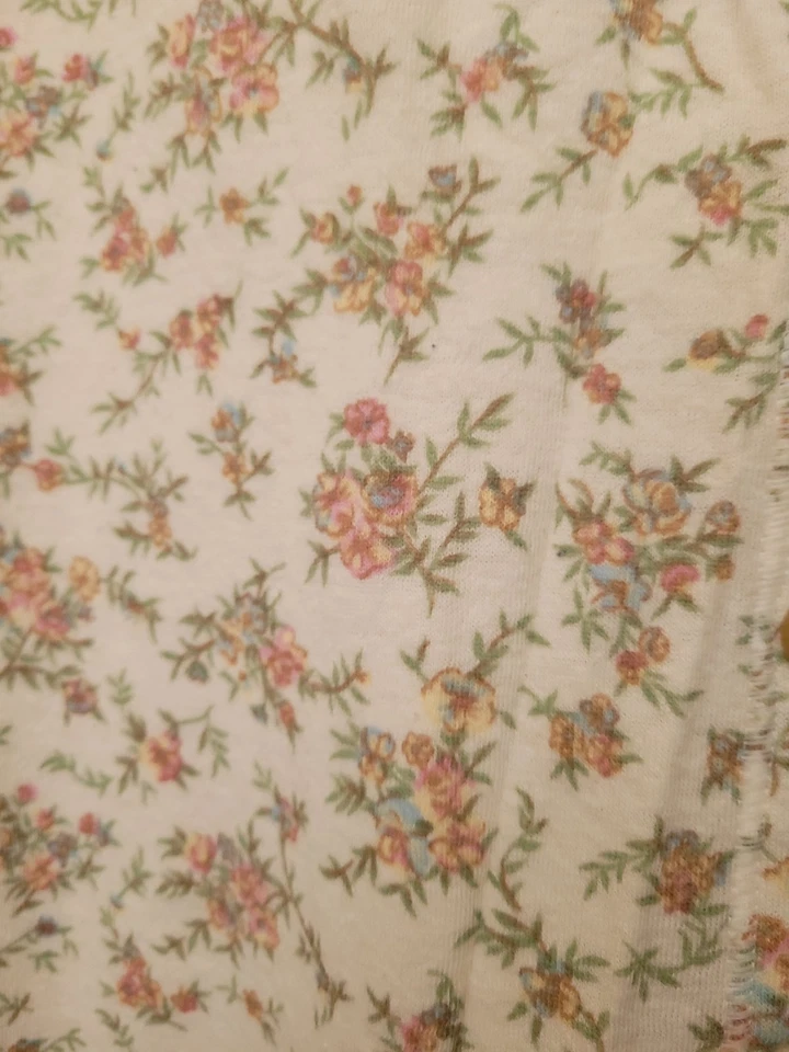 Цельный комбинезон Duofold с цветочным принтом Longjohn PJ на пуговицах пижама размер M  - Изображение 4 из 4