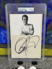 Chef Anthony Bourdain Signed Cut Autograph PS...