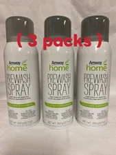 AMWAY Home Prewash Spray Stain Remover Laundry Spray- 12.3oz (3-Pack) NEW