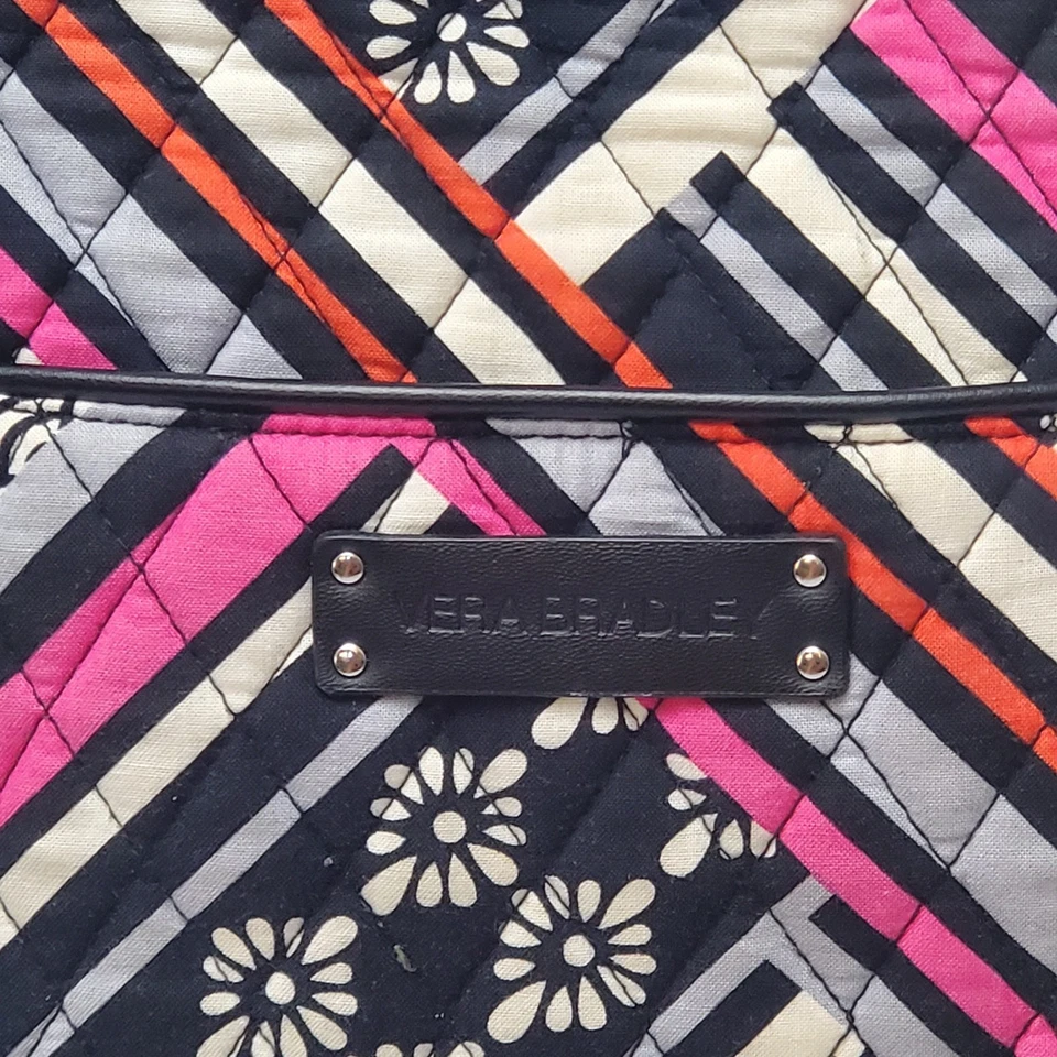 Vera Bradley Women's Cotton Tote Northern Stripes Foto 2 de 4