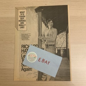 Richard Hatch - Vintage Clippings (Battlestar Galactica)