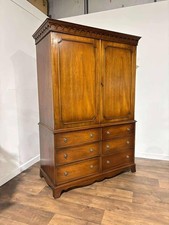 Reproduction Mahogany Wardrobe by N. H. Chapman & Co. Ltd — “Siesta” Range