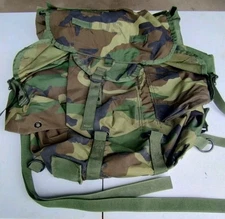 MODIFIED M81 Woodland ALICE Field Pack Combat Nylon LC-1 LC-2 Medium BDU Ruck