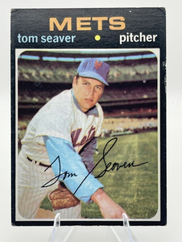 1971 Topps Tom Seaver #160 Excellent Condition NY METS Legendary HOF’er