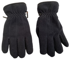 Thinsulate 3M Insulation 40 gram Black Fleece Gloves Mens M Waterproof Lined