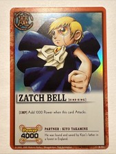 Zatch Bell Kind King M001 Hologram Zatch Bell Card Battle 2003 Toei 1st Edition