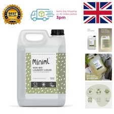 Laundry Liquid 5L Refill - Cruelty-Free Coconut Scent for 165 Washes 5.80 per litre