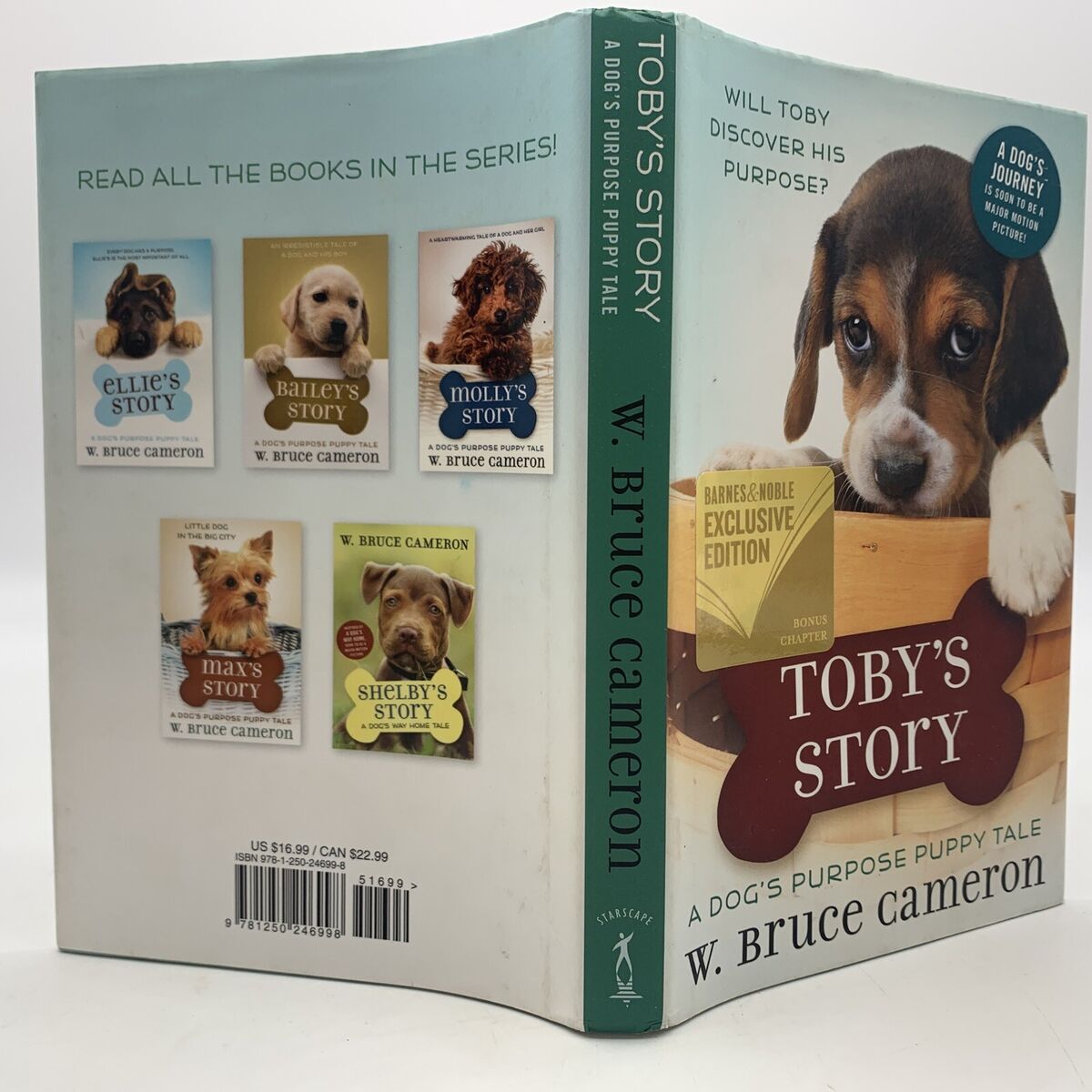 Toby's Story: A Puppy Tale by Cameron, W. Bruce