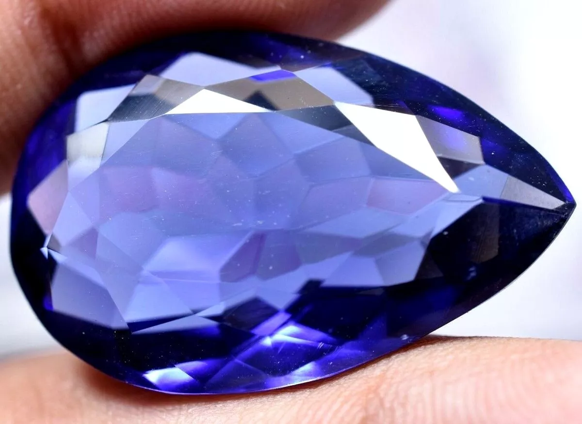 Lab created tanzanite discount