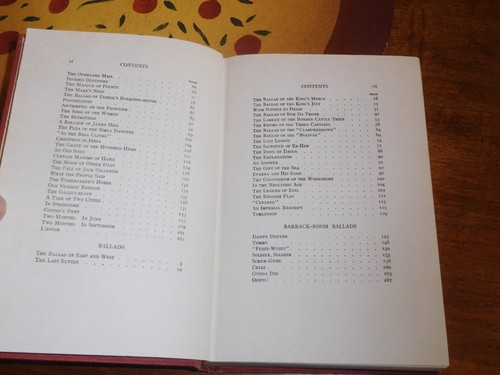 1917 book DEPARTMENTAL DITTIES & BALLADS & BARRACK ROOM BALLADS RUDYARD KIPLING - Picture 5 of 6