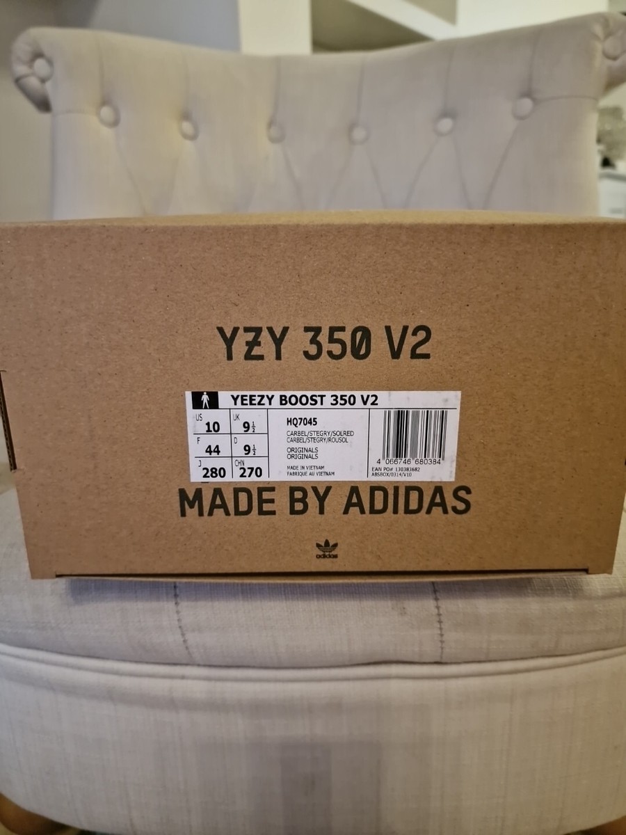 Adidas Yeezy V10 Box Box Label Yeezy 35 Cream Legit Check Adidas